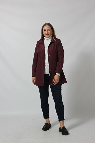 Moda berray Büyük Beden Trençkot