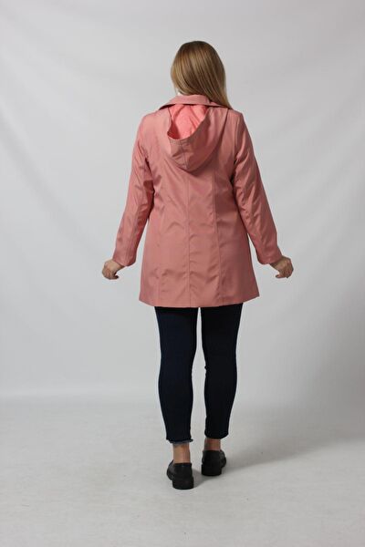 Moda berray Büyük Beden Trençkot