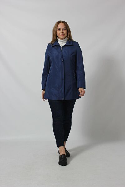 Moda berray Büyük Beden Trençkot