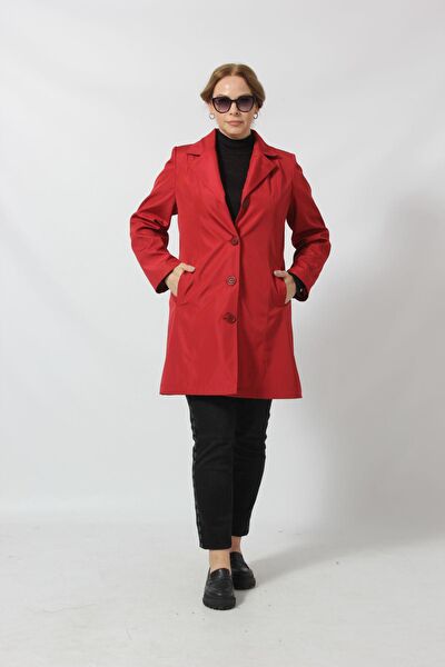 Moda berray Büyük Beden Trençkot