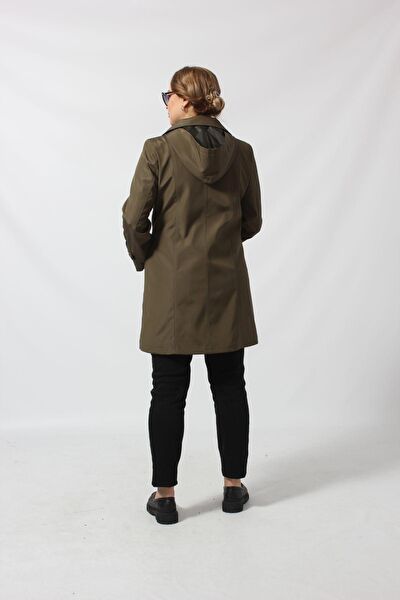 Moda berray Büyük Beden Trençkot