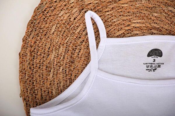 SEABUBBLES Kız Çocuk Atlet, Fanila