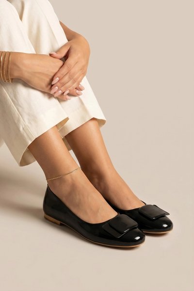 Sovenso Shoes Kadın Babet Ayakkabı