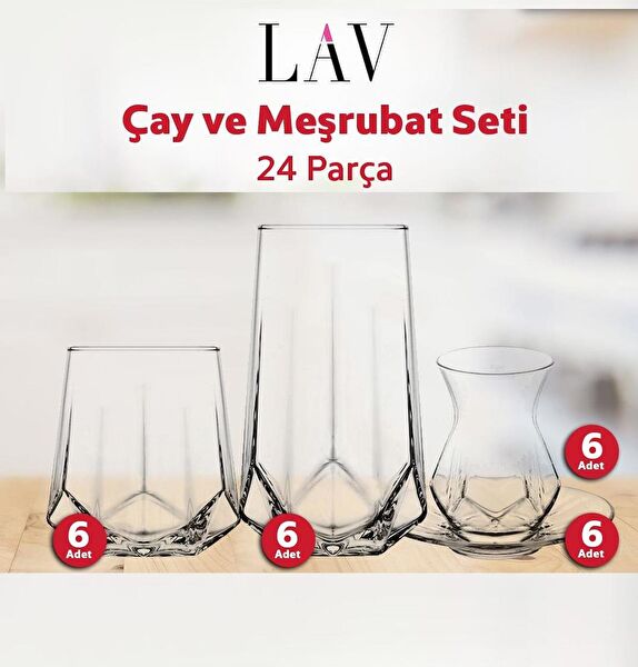 Lav Meşrubat Bardağı