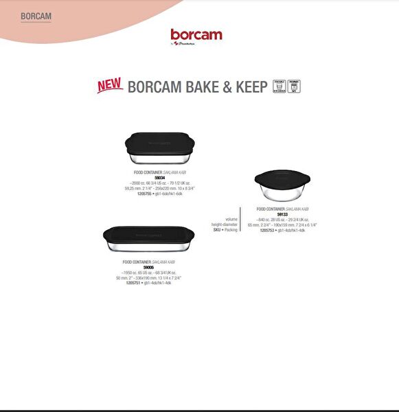 Kitchen Boost Fırın Tepsisi, Borcam