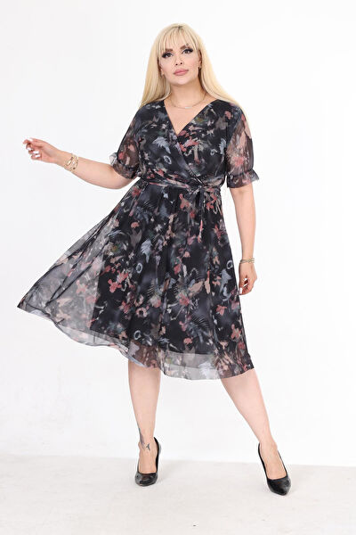 Modayız Büyük Beden Günlük Elbise