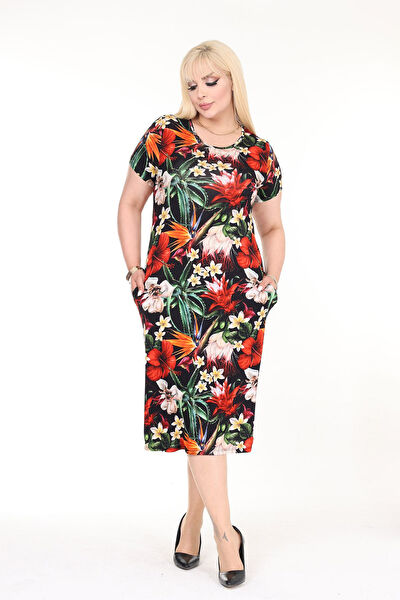 Modayız Büyük Beden Günlük Elbise