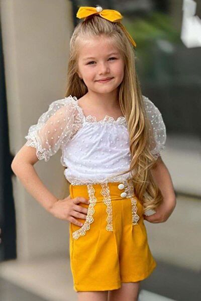 Riccotarz Kız Çocuk Şort, Bermuda, Kapri