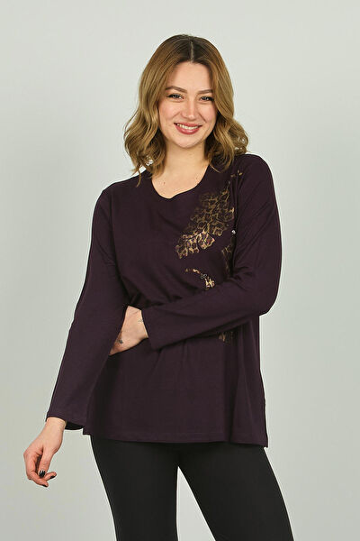 Detay Triko Kadın Bluz