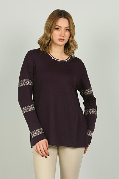 Detay Triko Kadın Bluz