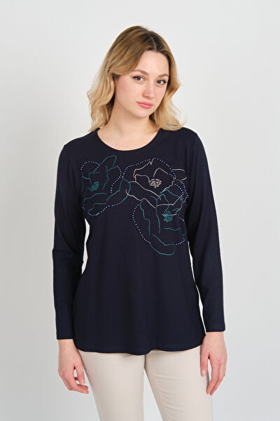 Detay Triko Kadın Bluz