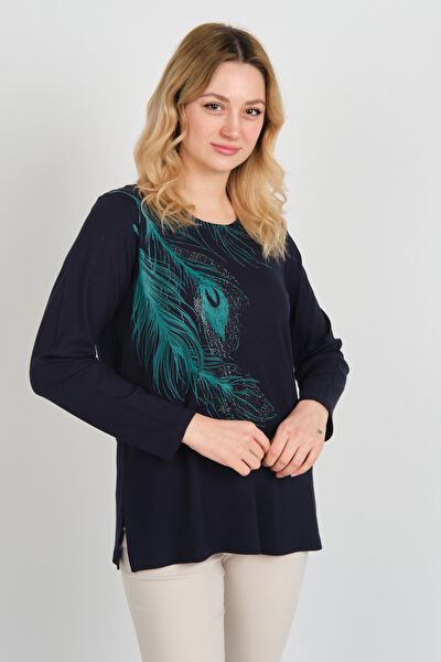 Detay Triko Kadın Bluz