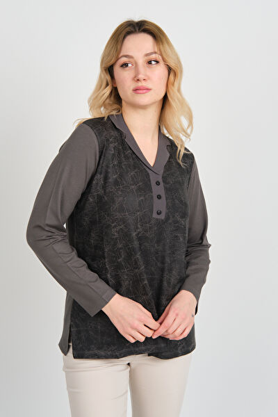 Detay Triko Kadın Bluz