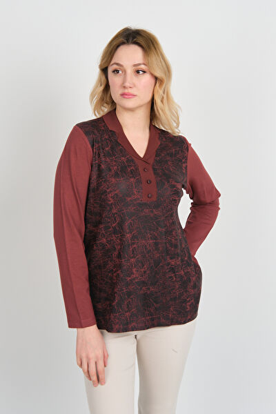 Detay Triko Kadın Bluz