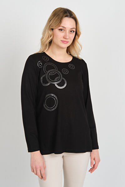 Detay Triko Kadın Bluz