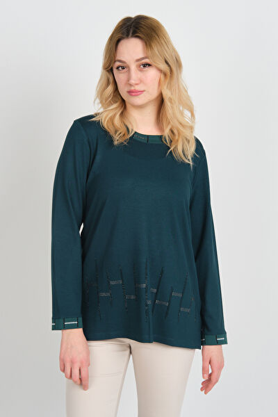 Detay Triko Kadın Bluz