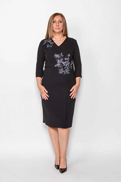 Ezze Büyük Beden Abiye Elbise