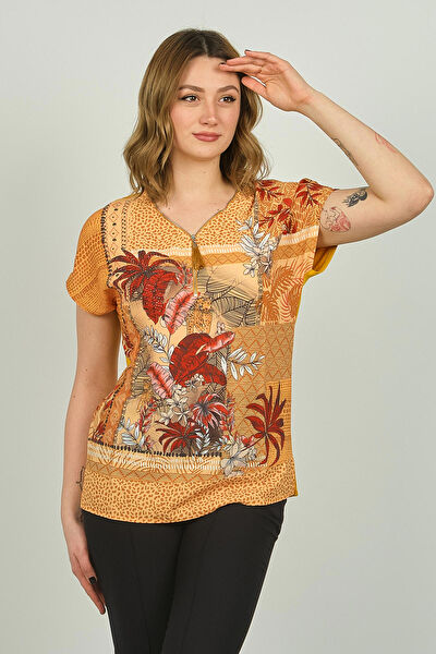 Ella Camelia Kadın Bluz