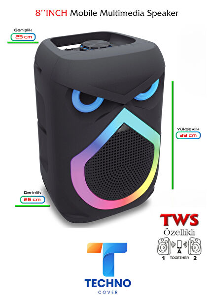 Techno Taşınabilir Hoparlör
