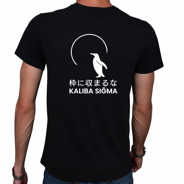 Beyaz Penguen Erkek Tişört