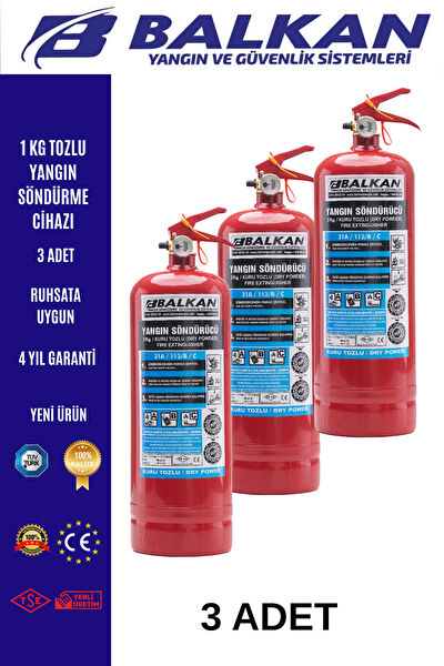 Balkan Ticaret Yangın Söndürme Tüpleri