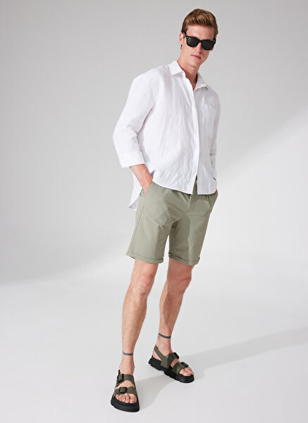 AT.P.CO Erkek Şort, Bermuda, Kapri