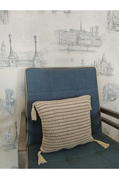 Papyonbebek0 Dekoratif Yastık, Kırlent, Kılıf