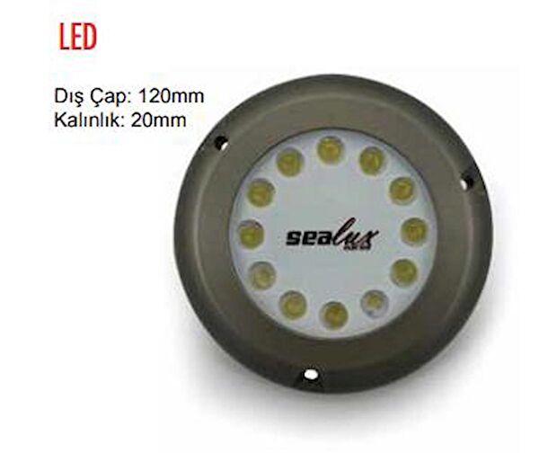 Sealux Tekne Su Altı Lambası