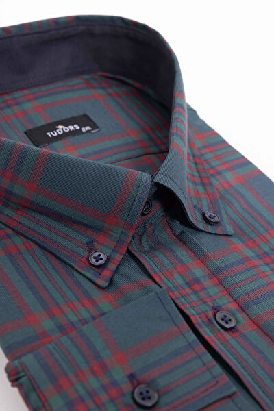 Tudors Erkek Büyük Beden Gömlek