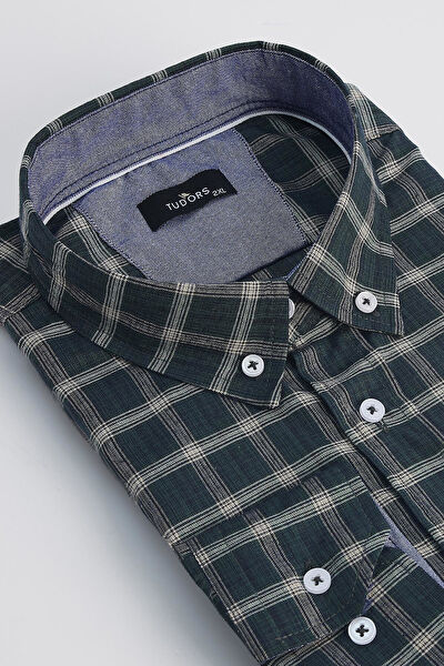 Tudors Erkek Büyük Beden Gömlek