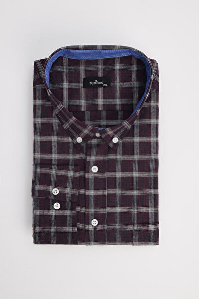 Tudors Erkek Büyük Beden Gömlek