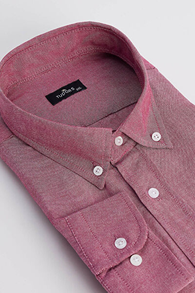 Tudors Erkek Büyük Beden Gömlek