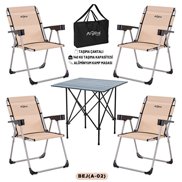 Argeus Kamp Sandalyesi, Taburesi