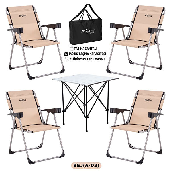 Argeus Kamp Sandalyesi, Taburesi