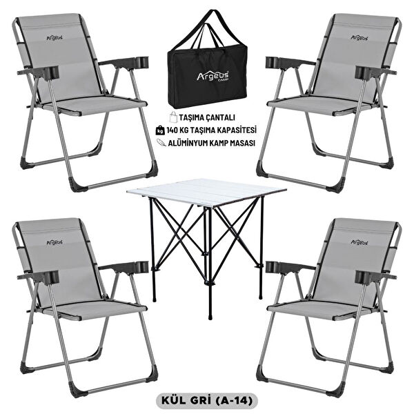 Argeus Kamp Sandalyesi, Taburesi