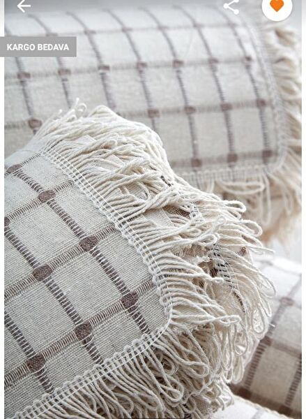 Miss Linda Home Collection Koltuk Örtüsü, Şalı