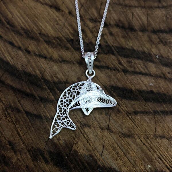 Midyat Nurtaş Gümüş Kolye