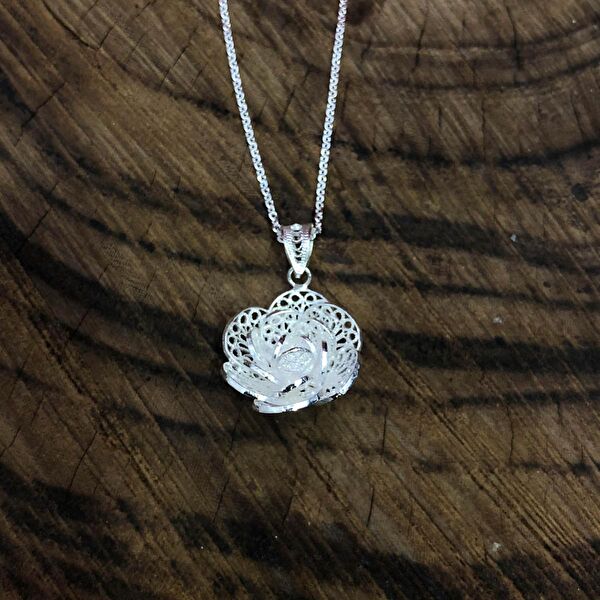 Midyat Nurtaş Gümüş Kolye