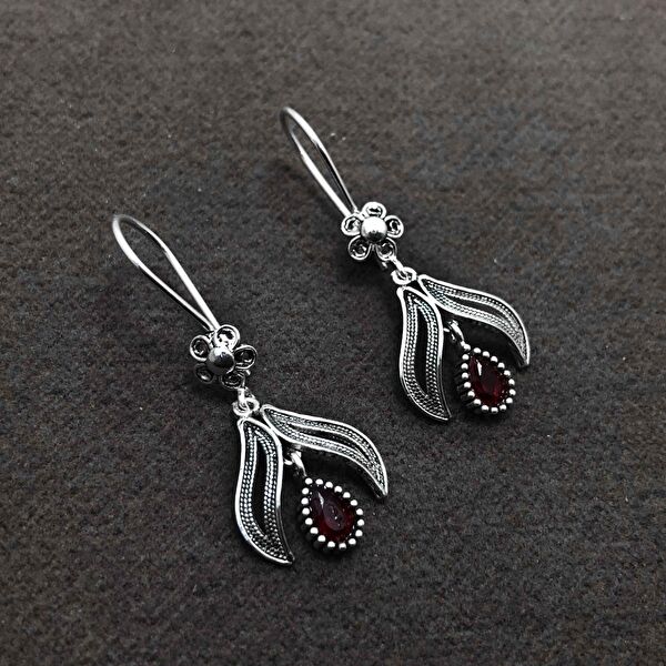 Midyat Nurtaş Gümüş Küpe