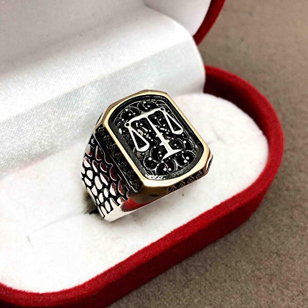 Midyat Nurtaş Gümüş Erkek Yüzük