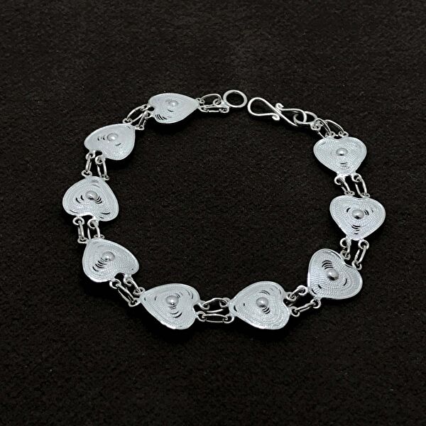 Midyat Nurtaş Gümüş Bileklik