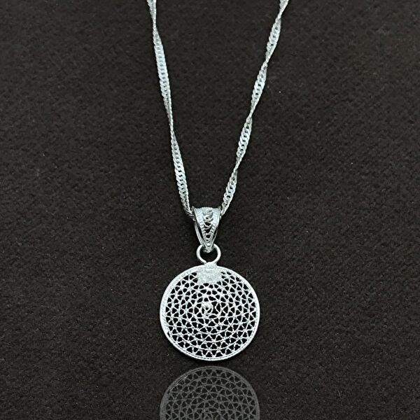 Midyat Nurtaş Gümüş Kolye