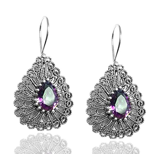 Midyat Nurtaş Gümüş Küpe