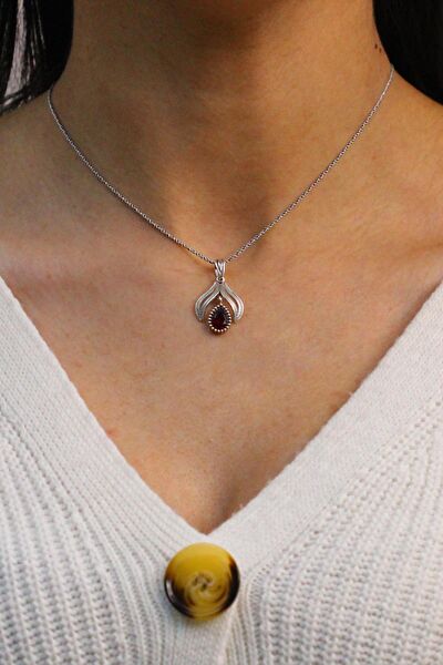 Midyat Nurtaş Gümüş Kolye