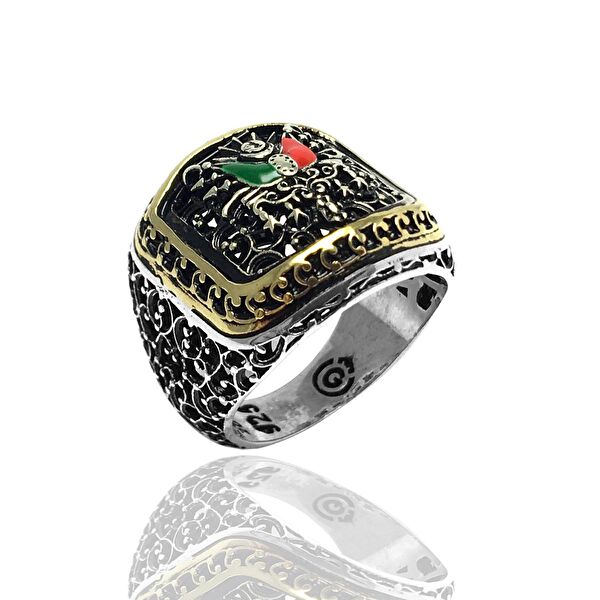 Midyat Nurtaş Gümüş Erkek Yüzük