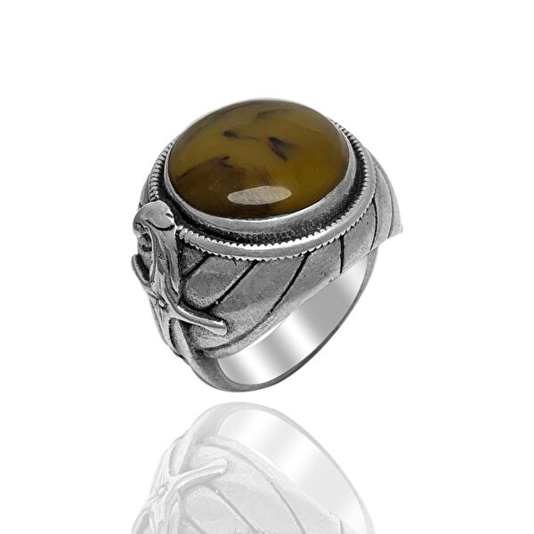 Midyat Nurtaş Gümüş Erkek Yüzük