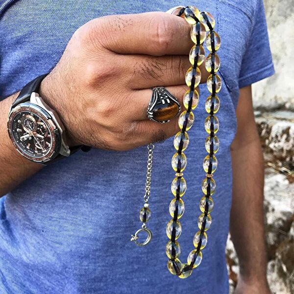 Midyat Nurtaş Gümüş Tesbih