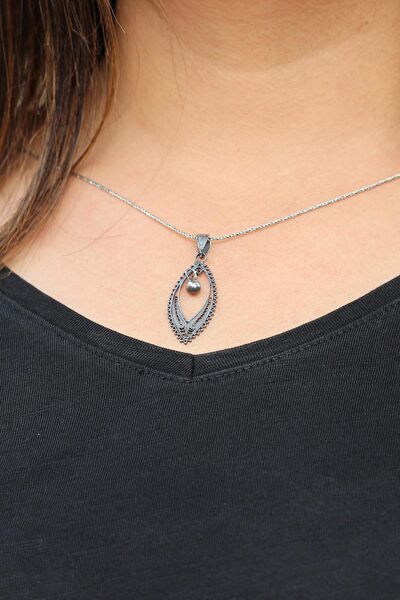 Midyat Nurtaş Gümüş Kolye