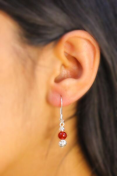 Midyat Nurtaş Gümüş Küpe