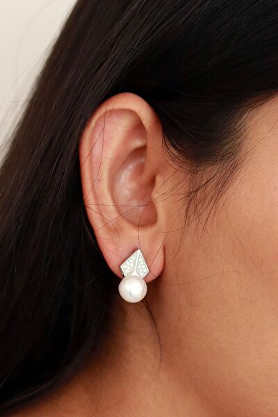 Midyat Nurtaş Gümüş Küpe